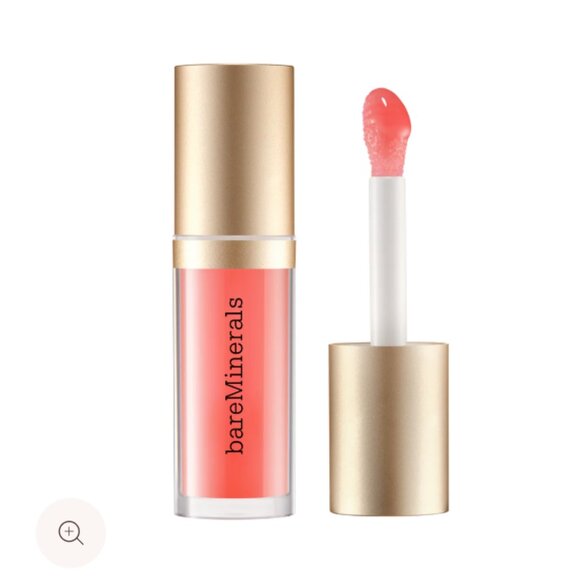 bare Minerals Nourishing Lip Oil | Charm (Peach Rose) | NEW MAKEUP - Picture 1 of 6